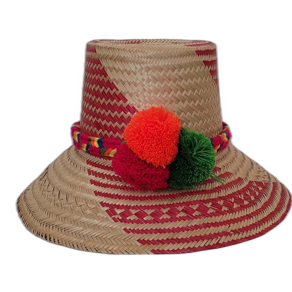 NWT Wuitusu Payton Handmade‎ Wayuu Hat Sun Hat Summer Hat Straw Hat